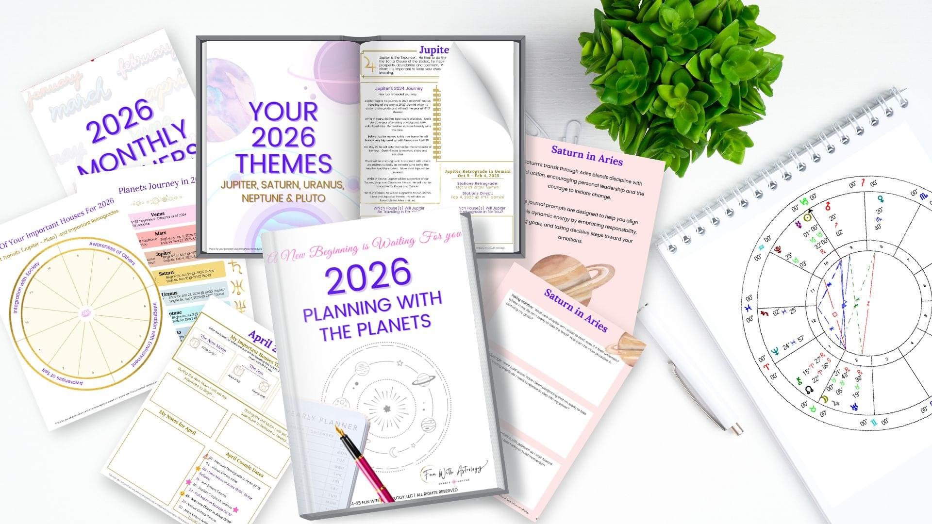 Planning with the planets workbook