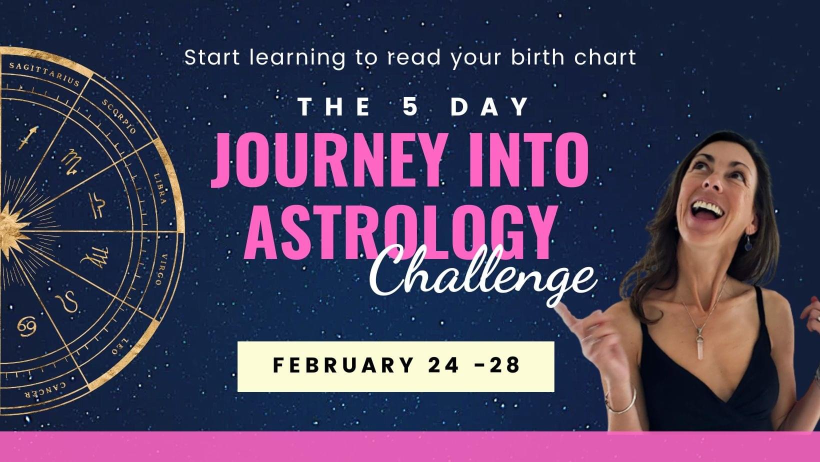 You were born to Shine 5 Day Astrology Challenge